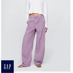 GAP barrel parachute pants